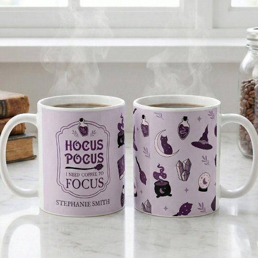 Hocus Pocus Ik heb mijn koffie nodig om heksen te  Koffiemok