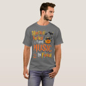 Hocus Pocus Ik heb muziek nodig om Haloween T-shir T-shirt (Voorkant volledig)