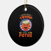 Hocus Pocus is nog steeds mijn Potus Trumpkin Hall Keramisch Ornament (Links)