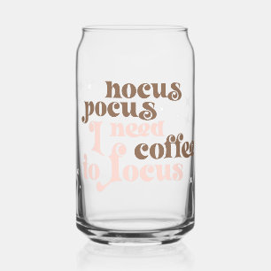 Hocus Pocus, je hebt koffie nodig om je te concent Blikvorm Glas