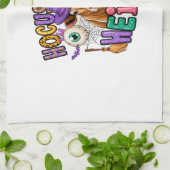 Hocus Pocus Kalf Halloween Koe Theedoek (Gevouwen)