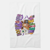 Hocus Pocus Kalf Halloween Koe Theedoek (Verticaal)