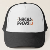Hocus Pocus kattenpompoen halloween spook Trucker Pet (Voorkant)