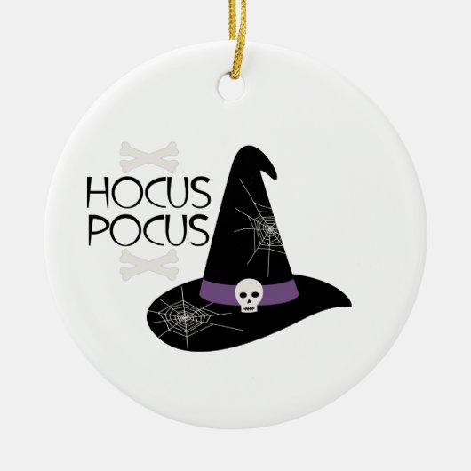 Hocus Pocus Keramisch Ornament (Voorkant)