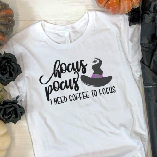 Hocus Pocus Koffie Halloween T-shirt