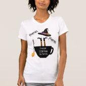 Hocus Pocus Koffie om te focussen Halloween T-shir T-shirt (Voorkant)