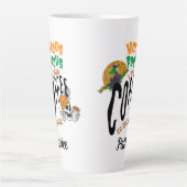 HOCUS POCUS KOFFIE TIJD HALLOWEEN SKELET HEKS LATTE MOK (Voorkant)