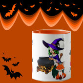 Hocus Pocus Magic Cauldron Heks Pet Fox Pompoen Mok