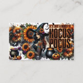 “Hocus Pocus Magic Vibes” Informatiekaartje (Voorkant)