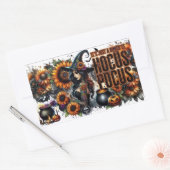 “Hocus Pocus Magic Vibes” Rechthoekige Sticker (Envelop)