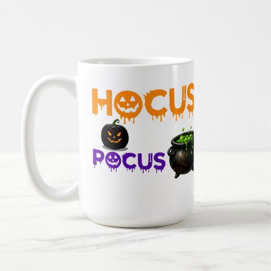Hocus Pocus Magische Scene Voor Halloween Fans 🎃 Koffiemok (Links)