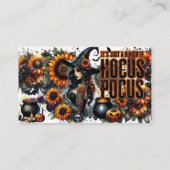 “Hocus Pocus Magische Vibe” Informatiekaartje (Achterkant)