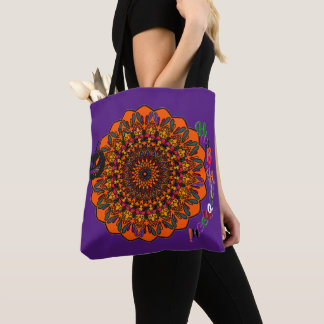 Hocus Pocus Mandala Halloween Boodschappentas - Ha Tote Bag