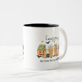 HOCUS POCUS MODERN HALLOWEEN TWEEKLEURIGE KOFFIEMOK (Voorkant rechts)