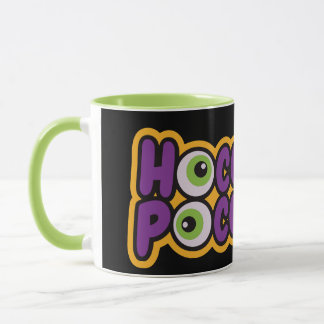 Hocus Pocus Modern Sinaasappel en zwart Halloween  Mok