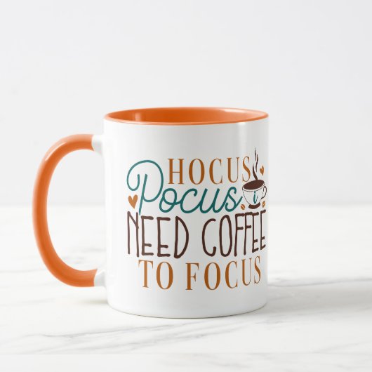 Hocus Pocus Moderne Grappige Koffie Halloween Mok (Links)