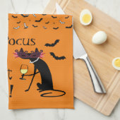 Hocus Pocus Out of Focus Halloween Wijncitaat Theedoek (Quarter Fold)