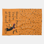 Hocus Pocus Out of Focus Halloween Wijncitaat Theedoek (Horizontaal)