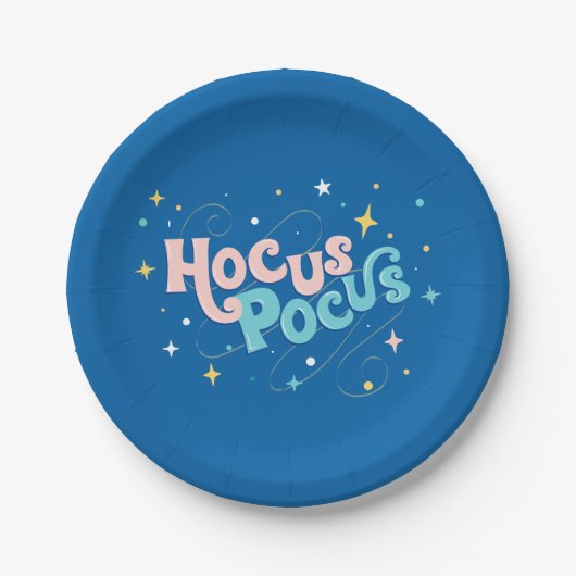 Hocus Pocus Paper-Bord Papieren Bordje (Voorkant)
