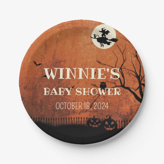 Hocus Pocus Papieren Bordje (Voorkant)