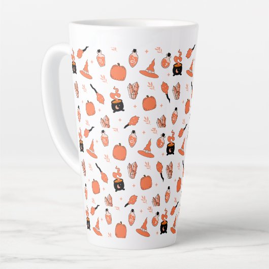 Hocus Pocus Pompoen Spice Latte om Herfst te focus Mok (Linkerhoek)