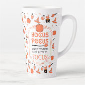 Hocus Pocus Pompoen Spice Latte om Herfst te focus Mok (Rechts)