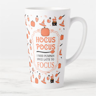Hocus Pocus Pompoen Spice Latte om Herfst te focus Mok