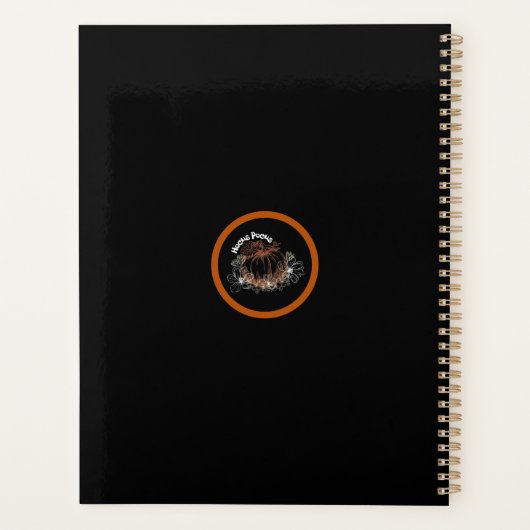 Hocus Pocus Pumpking Planner (Achterkant)