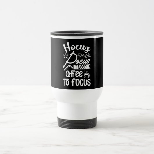 Hocus Pocus Quote Travel Mug Reisbeker (Center)