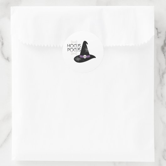 Hocus Pocus Ronde Sticker (Tas)