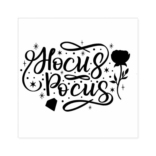 Hocus Pocus Rubberstempel (Afrduk)