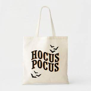 Hocus Pocus Spooky Cute Witches Halloween Canvas t Tote Bag