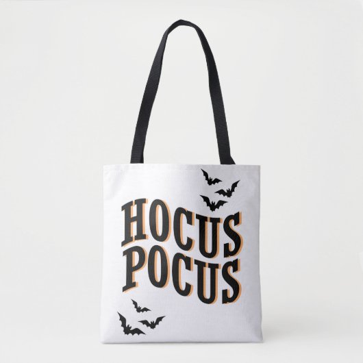 Hocus Pocus Spooky Cute Witches Halloween Tote Bag (Voorkant)