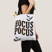 Hocus Pocus Spooky Cute Witches Halloween Tote Bag (Dichtbij)