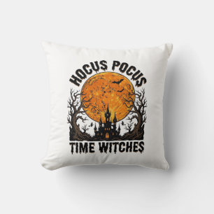 Hocus Pocus Tijd Heksen Vintage Halloween T-shirt Kussen