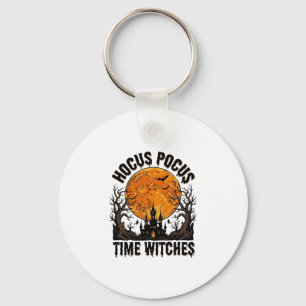 Hocus Pocus Tijd Heksen Vintage Halloween T-shirt  Sleutelhanger