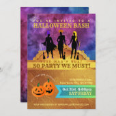 Hocus Pocus Uitnodigingen (Voorkant / Achterkant)