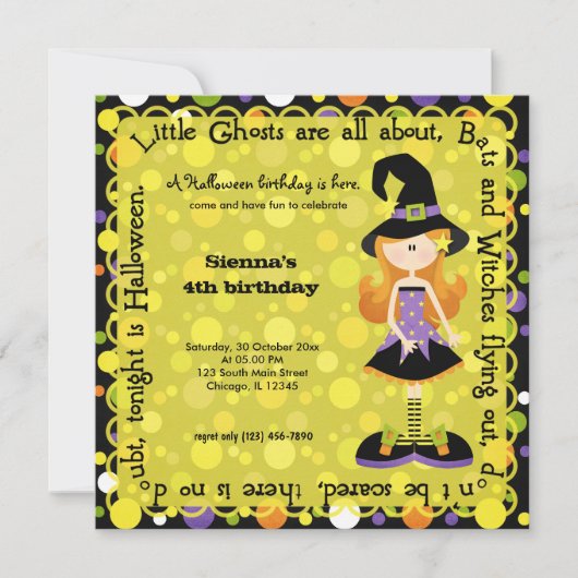 Hocus Pocus Verjaardag Kaart (Voorkant)