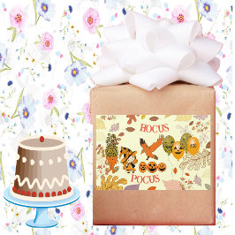 Hocus Pocus Wandering Heks Raven Balloon Jack Rechthoekige Sticker