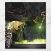 Hocus Pocus Wijn Etiket (Enkel label)