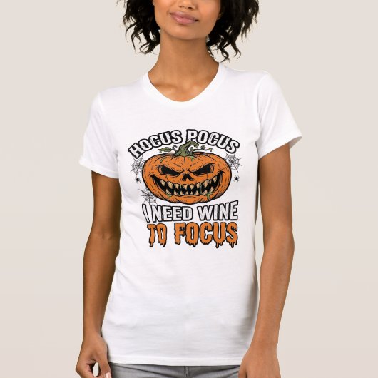Hocus Pocus Wijnpompoen Halloween Shirt Ontwerp_1 (Voorkant)