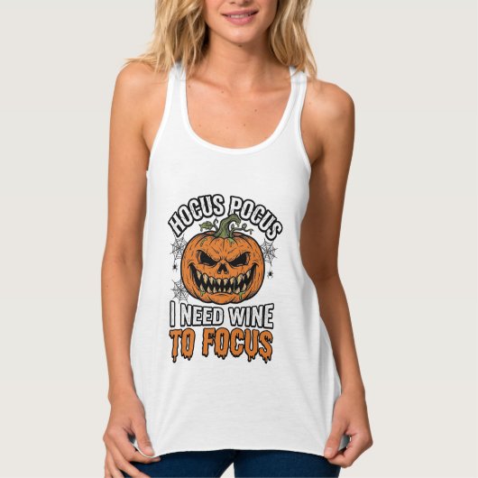 Hocus Pocus Wijnpompoen Halloween Shirt Ontwerp_1 (Voorkant)