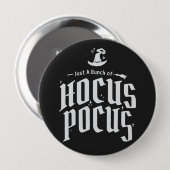 Hocus Pocus Witch Funny Halloween Ronde Button 4,0 Cm (Voorkant /achterkant)