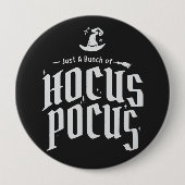 Hocus Pocus Witch Funny Halloween Ronde Button 4,0 Cm (Voorkant)