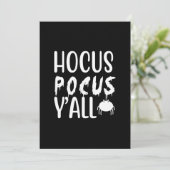hocus pocus y'all kaart (Staand voorkant)