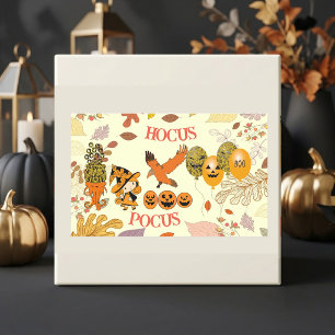 Hocus Pocus Zwervende Heks Raven Ballon Jack Rechthoekige Sticker