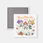 Hocus-Poke US Nursing Spooky Halloween Ghost Magneet (Voorkant / Achterkant)