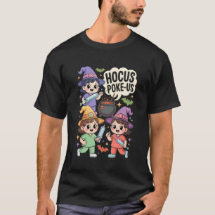 Hocus Poke-Us Verpleegster Heks Halloween Kostuum T-shirt
