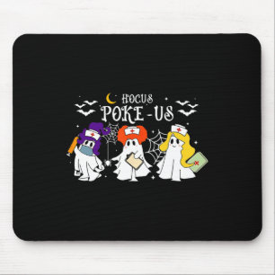 Hocus Poke-us Witch Nurse Halloween Medical Lab Te Muismat