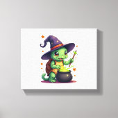 Hocus Shellcus Schildpad Canvas Afdruk (Voorkant)